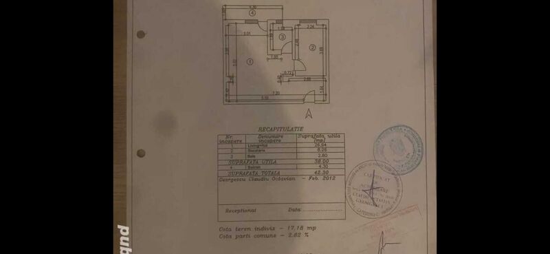 Militari zona Pacii, garsoniera 42 mp.